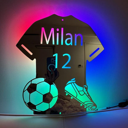 Miroir LED Football Personnalisé™