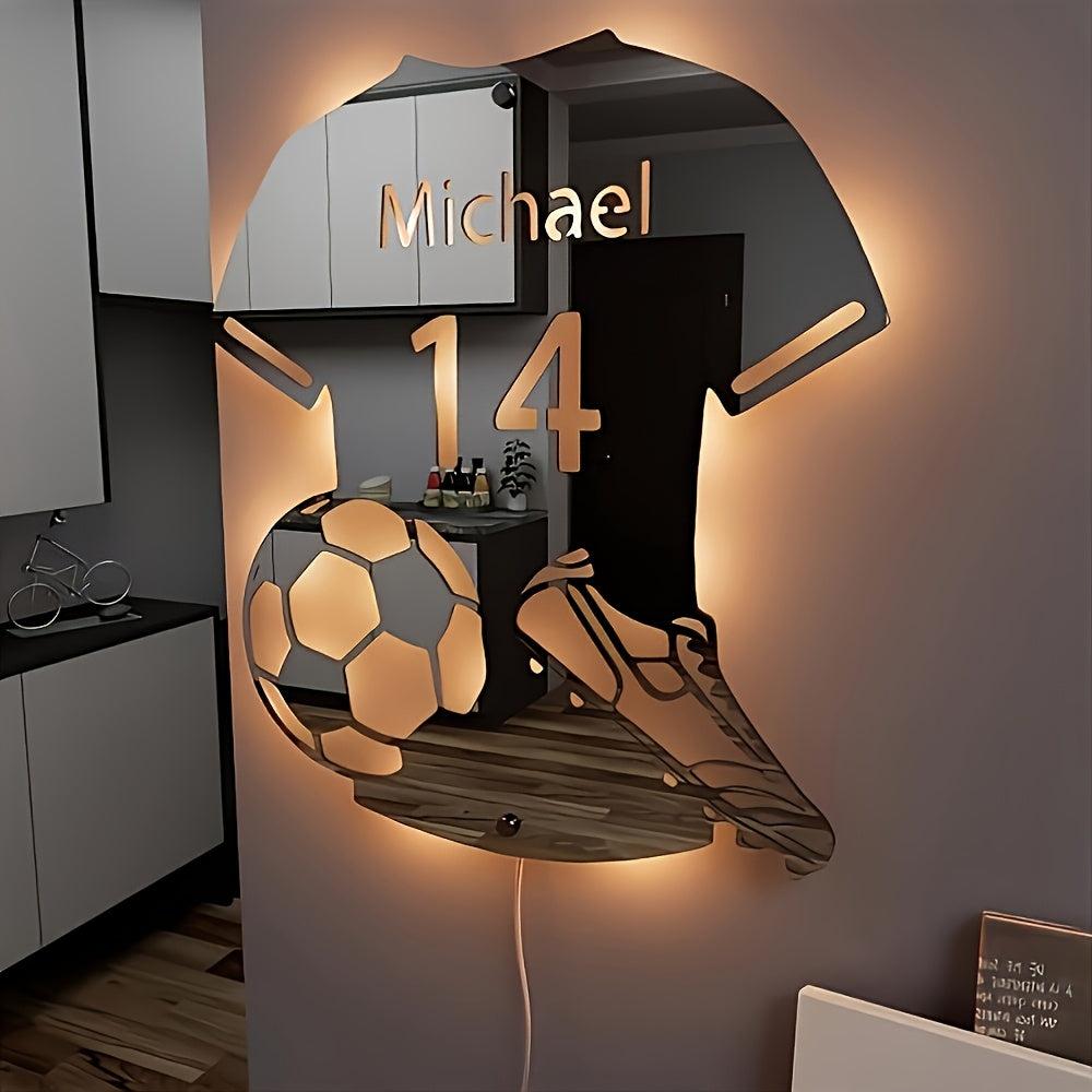 Miroir LED Football Personnalisé™