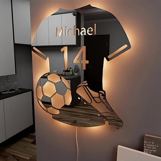 Miroir LED Football Personnalisé™